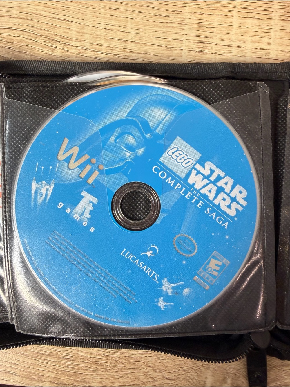Nintendo Wii Lego Star Wars Complete Saga Game Disc. Disc Only